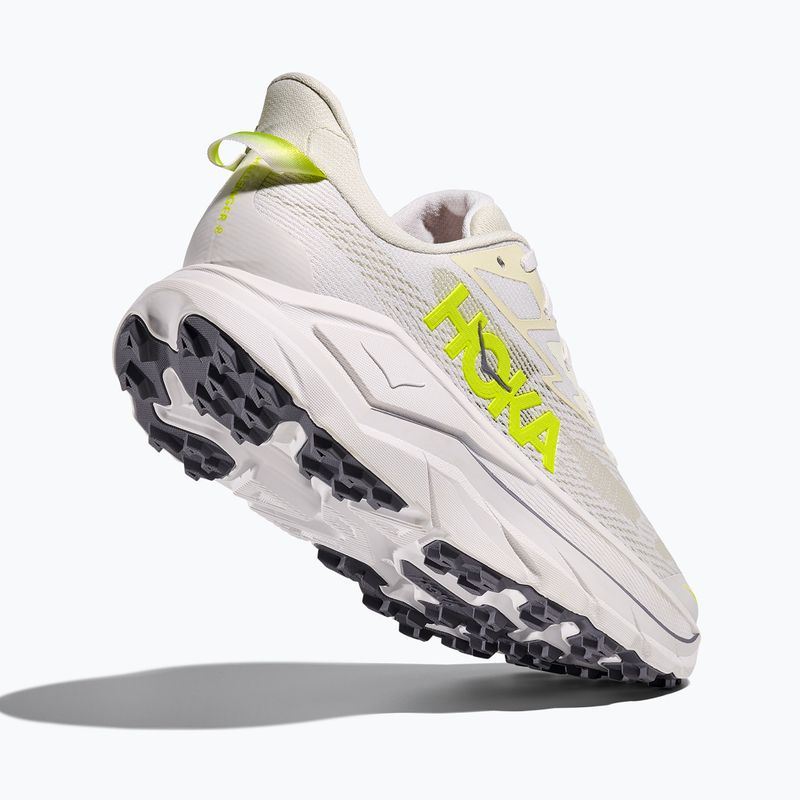 Pánske bežecké topánky HOKA Challenger 8 white/neon hoka citrus 12