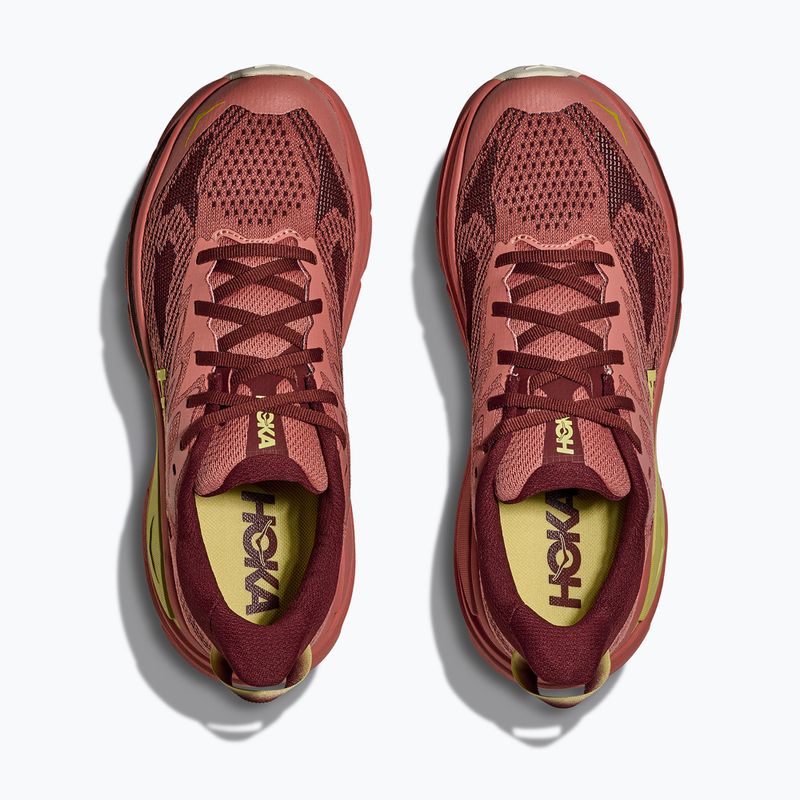 Women's running shoes HOKA Challenger 8 blush/dark cedar 8