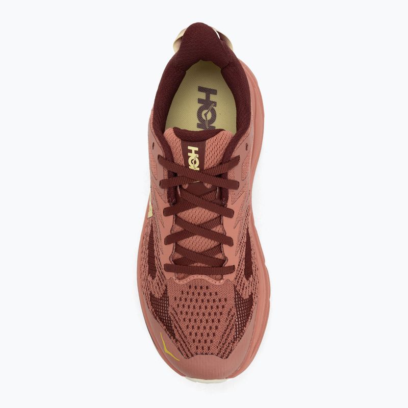 Dámske bežecké topánky HOKA Challenger 8 blush/dark cedar 5