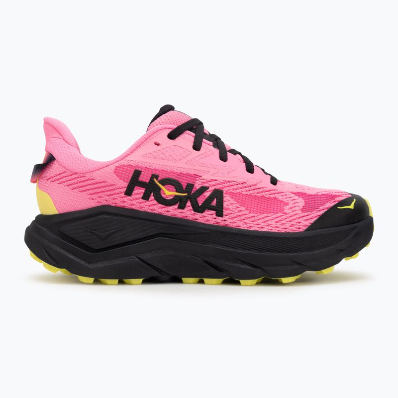 Dámske bežecké topánky HOKA Challenger 8 neon rose/black 2
