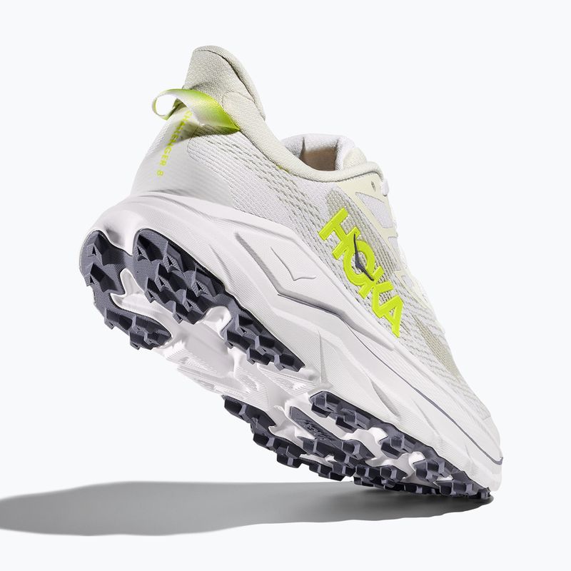 Dámske bežecké topánky HOKA Challenger 8 white/neon hoka citrus 12