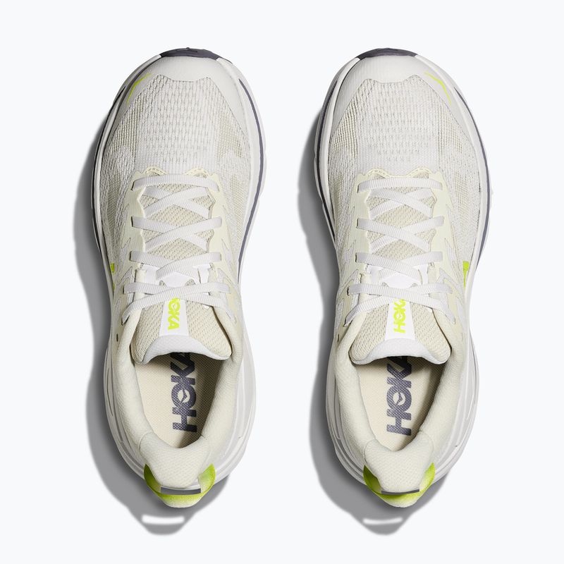 Dámske bežecké topánky HOKA Challenger 8 white/neon hoka citrus 15