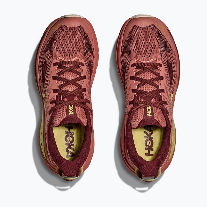 Dámske bežecké topánky HOKA Challenger 8 Wide blush / dark cedar 8