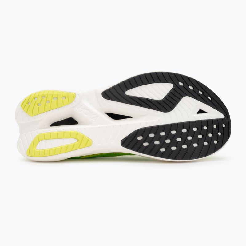 Pánske bežecké topánky Hoka Mach X 3 neon hoka citrus/neon lime 4