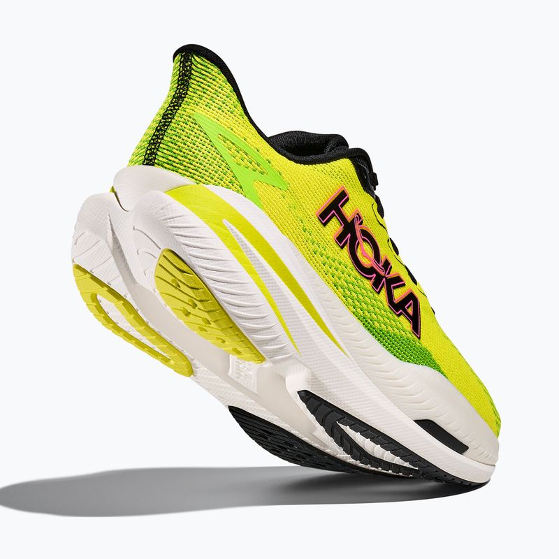 Pánske bežecké topánky Hoka Mach X 3 neon hoka citrus/neon lime 5