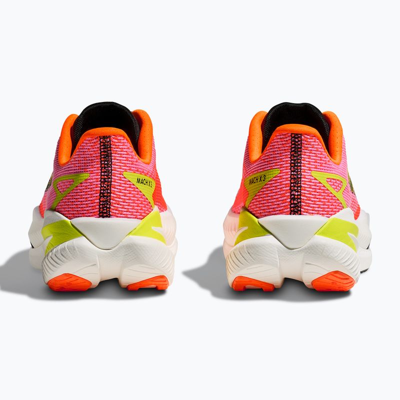 Dámske bežecké topánky Hoka Mach X 3 neon rose/neon tangerine 6