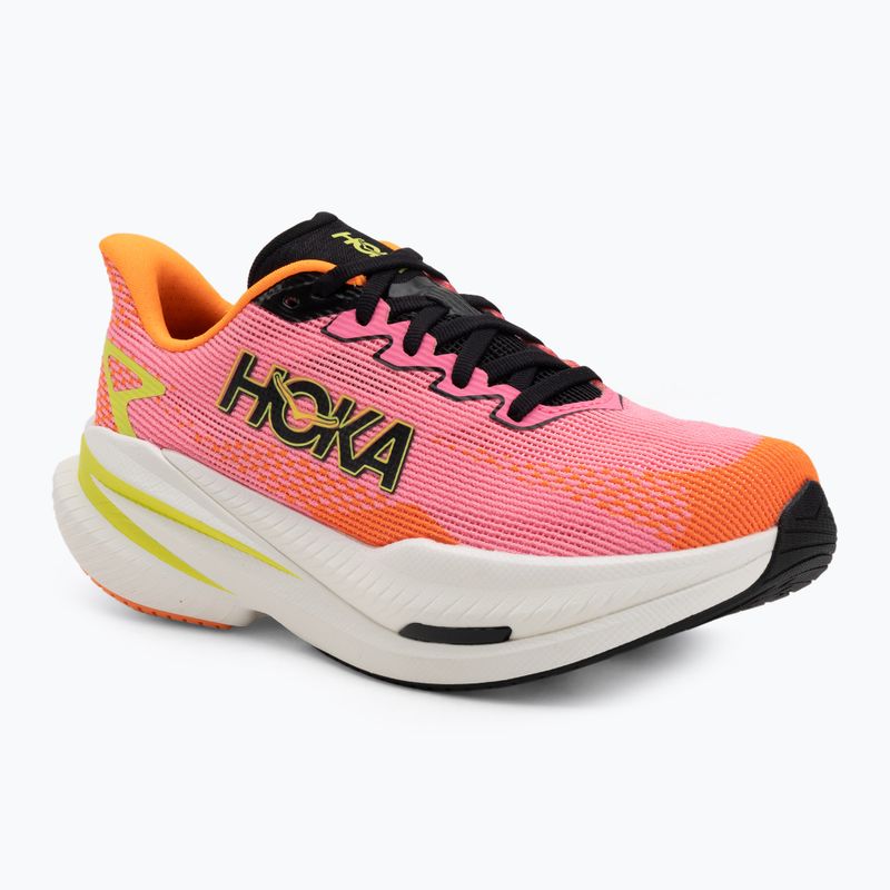 Dámske bežecké topánky Hoka Mach X 3 neon rose/neon tangerine