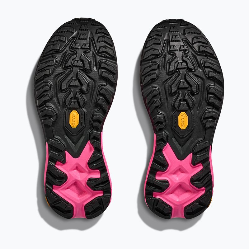 Pánske bežecké topánky HOKA Mafate 5 neon rose/black 7
