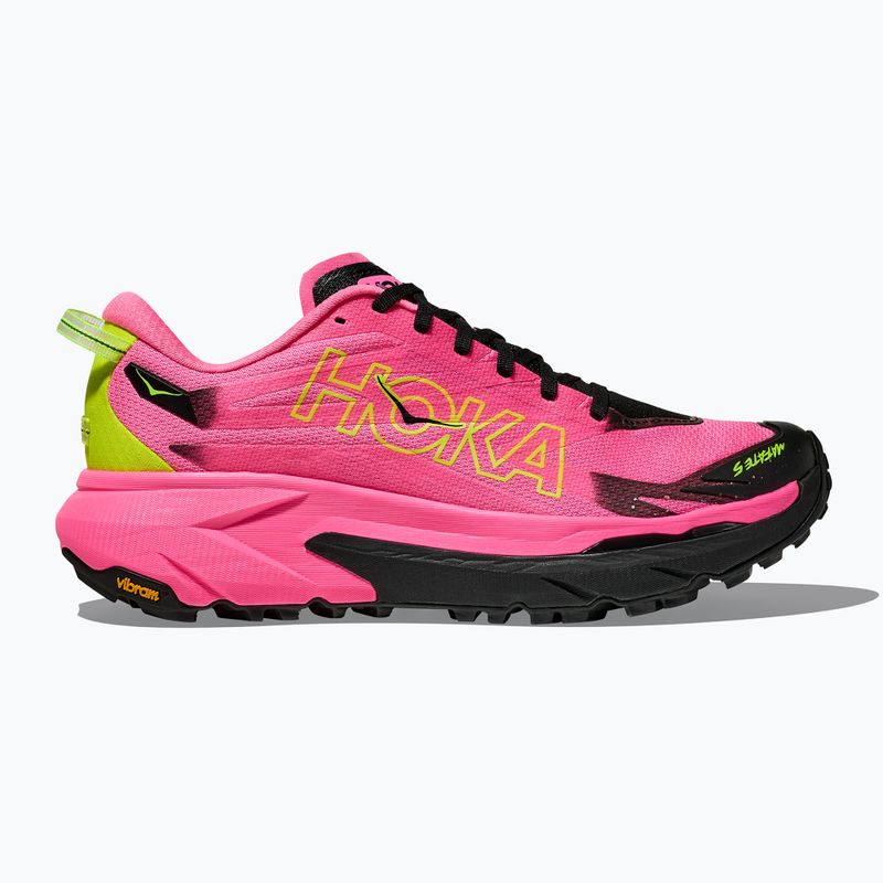 Dámske bežecké topánky HOKA Matafe 5 neon rose/black 2