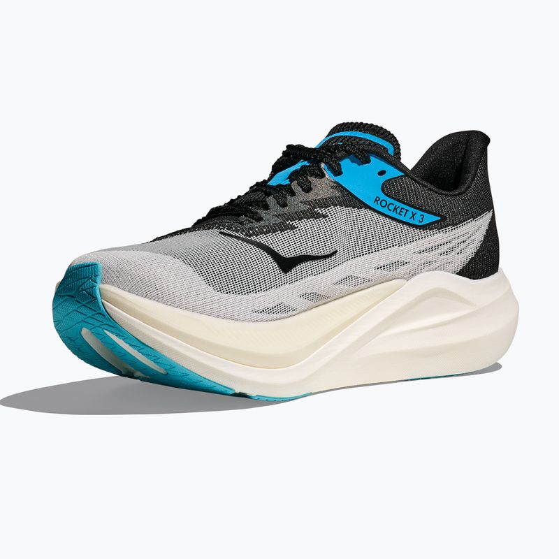 Bežecké topánky HOKA Rocket X 3 white/black 3