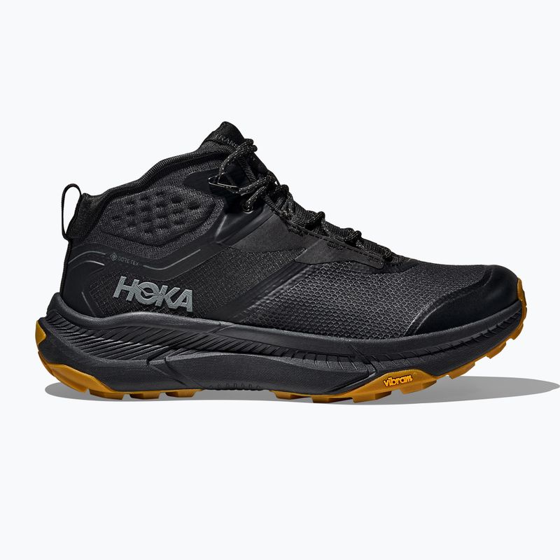 Pánske turistické topánky HOKA Transport Hike GTX black/black 2