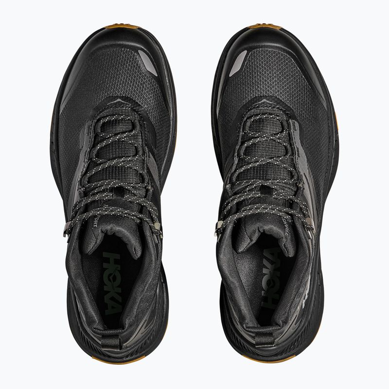 Pánske turistické topánky HOKA Transport Hike GTX black/black 8