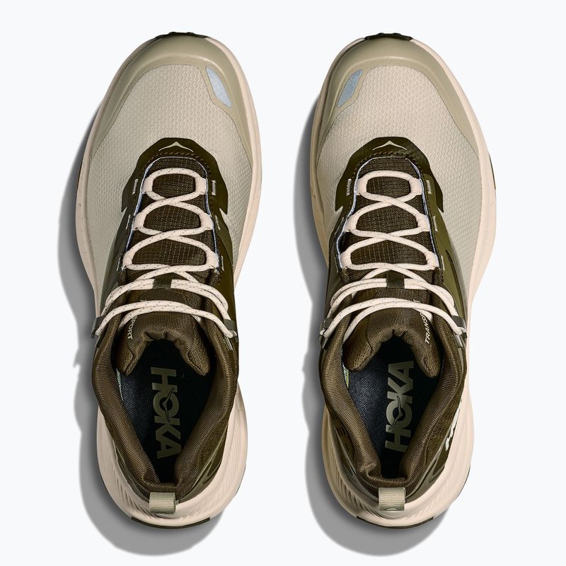 Pánske turistické topánky HOKA Transport Hike GTX spruce green/oyster mushroom 8