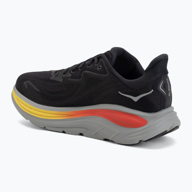Pánska bežecká obuv HOKA Clifton 10 black/grey 3