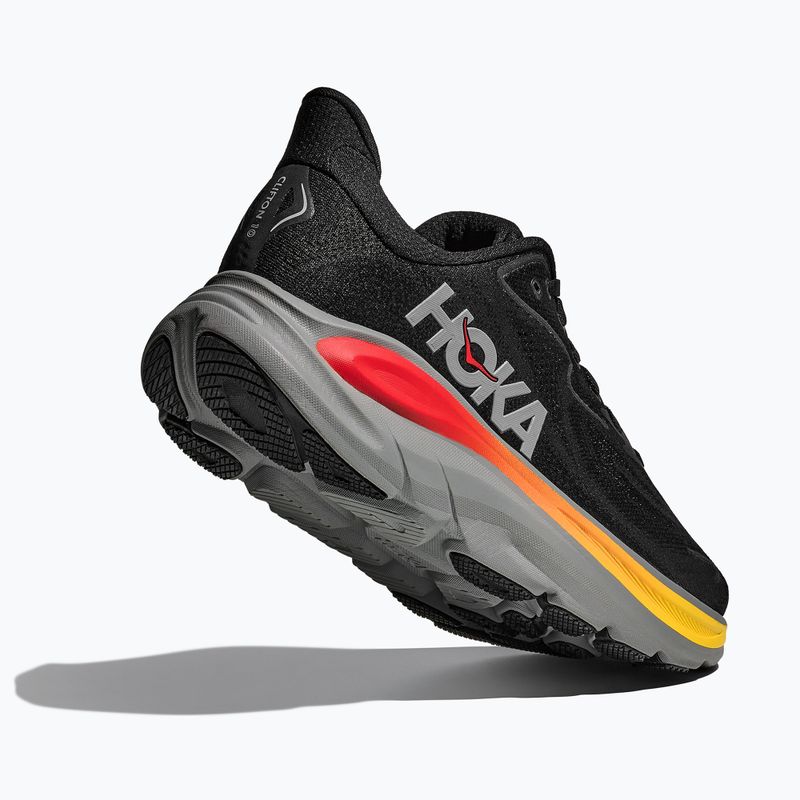 Pánska bežecká obuv HOKA Clifton 10 black/grey 5