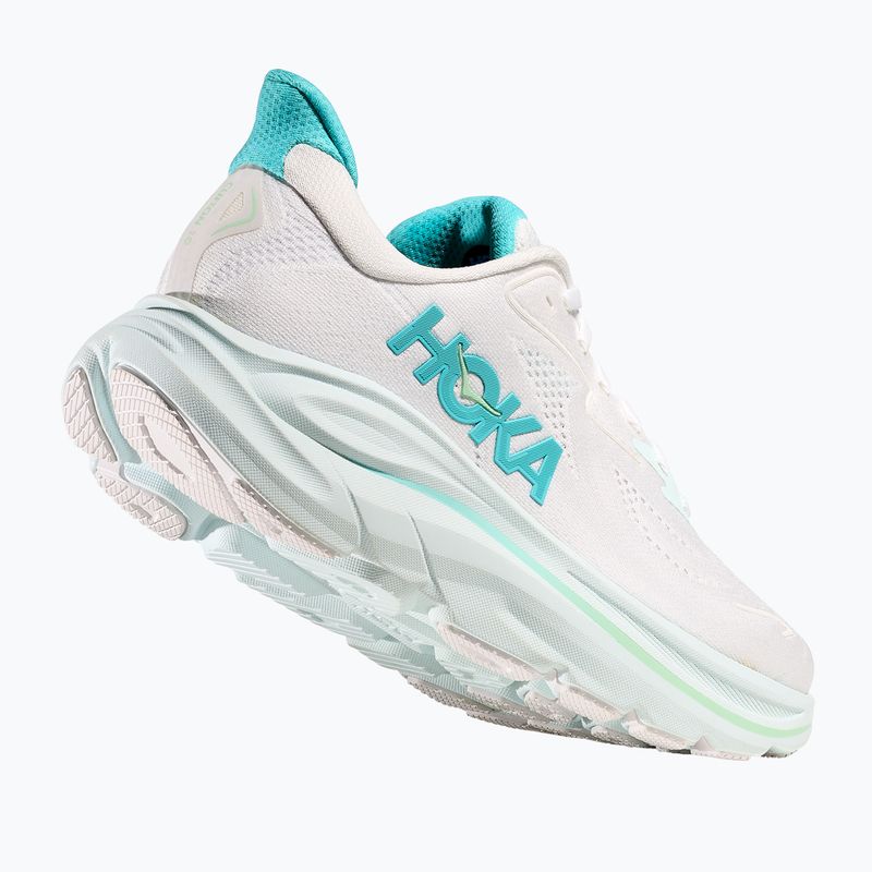 Dámske bežecké topánky HOKA Clifton 10 white/electric rose 4