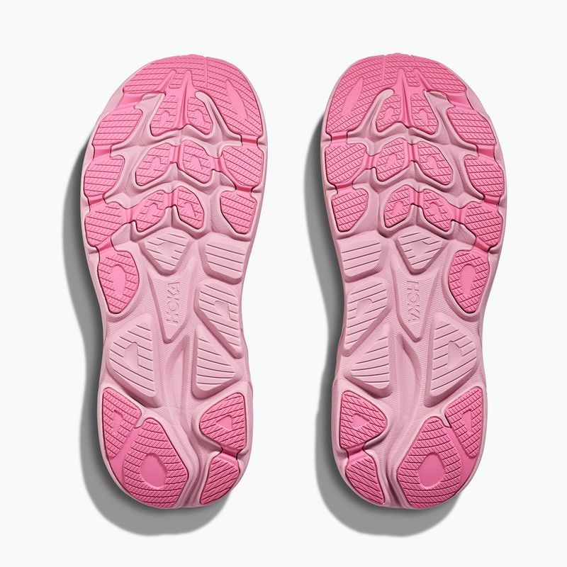 Dámske bežecké topánky HOKA Clifton 10 Wide rose cream/dried rose 7