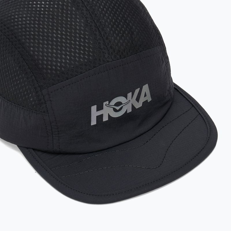 Klobúk HOKA Trail Race black 3