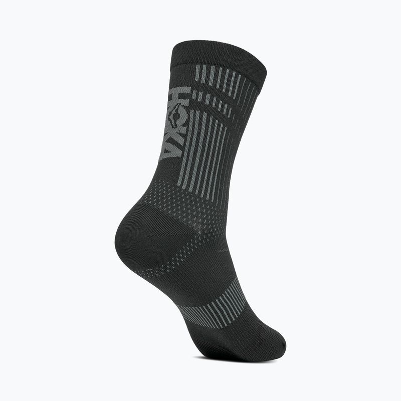 Ponožky HOKA Trail Race Crew black 8