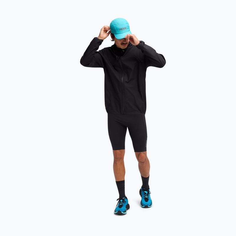 Pánska bežecká bunda HOKA Skybreeze Waterproof GTX black 2