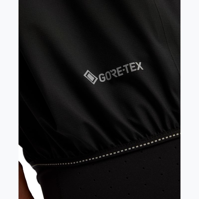 Pánska bežecká bunda HOKA Skybreeze Waterproof GTX black 8