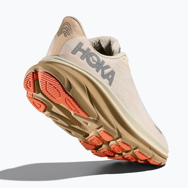 Dámske  bežecké topánky HOKA Clifton 9 GTX eggshell/khaki 5