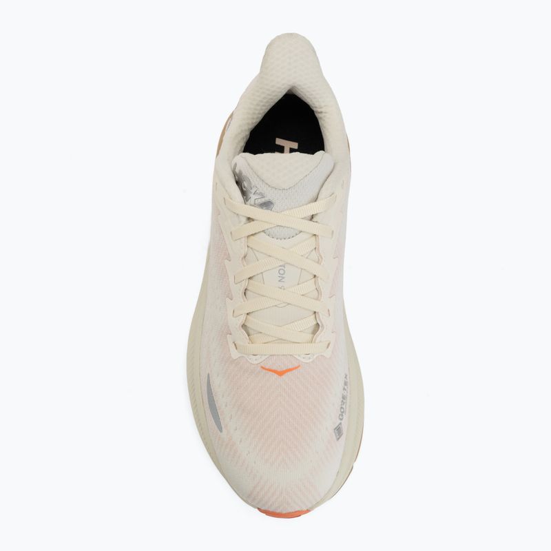 Dámske  bežecké topánky HOKA Clifton 9 GTX eggshell/khaki 5