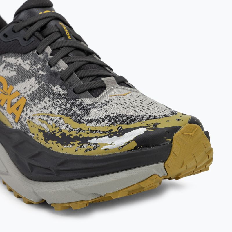 Pánske bežecké topánky HOKA Stinson 7 black/cement 7