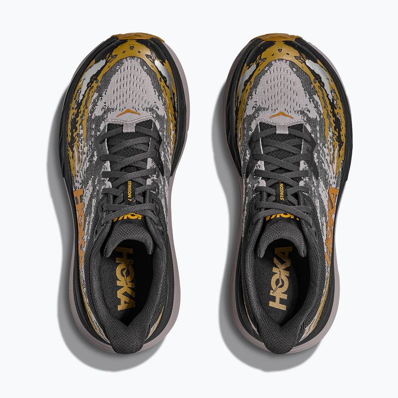 Pánske bežecké topánky HOKA Stinson 7 black/cement 7