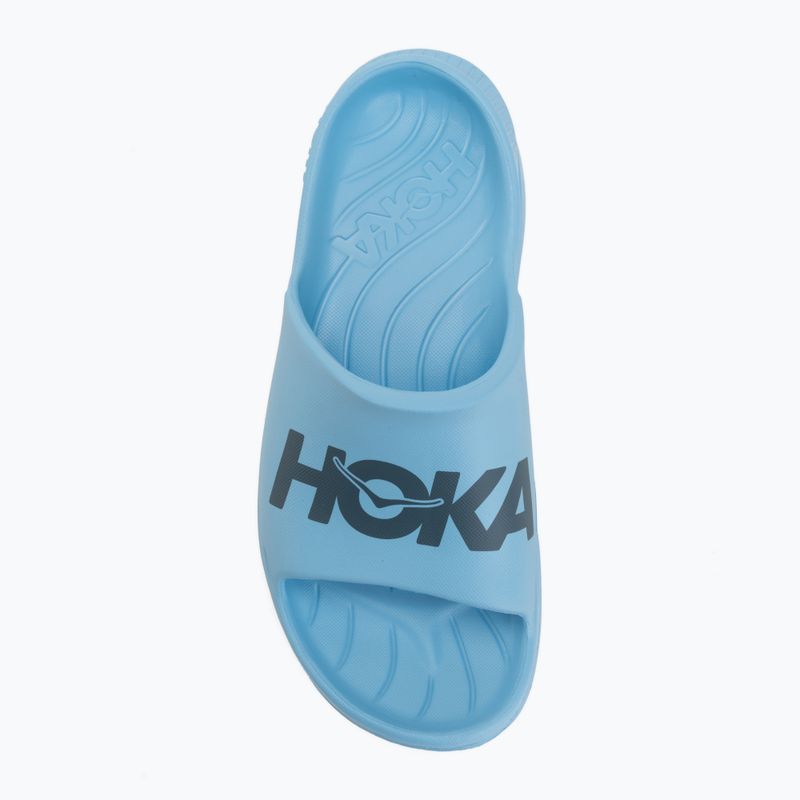 Šľapky HOKA Ora Athletic Slide soaring blue/faded navy 5