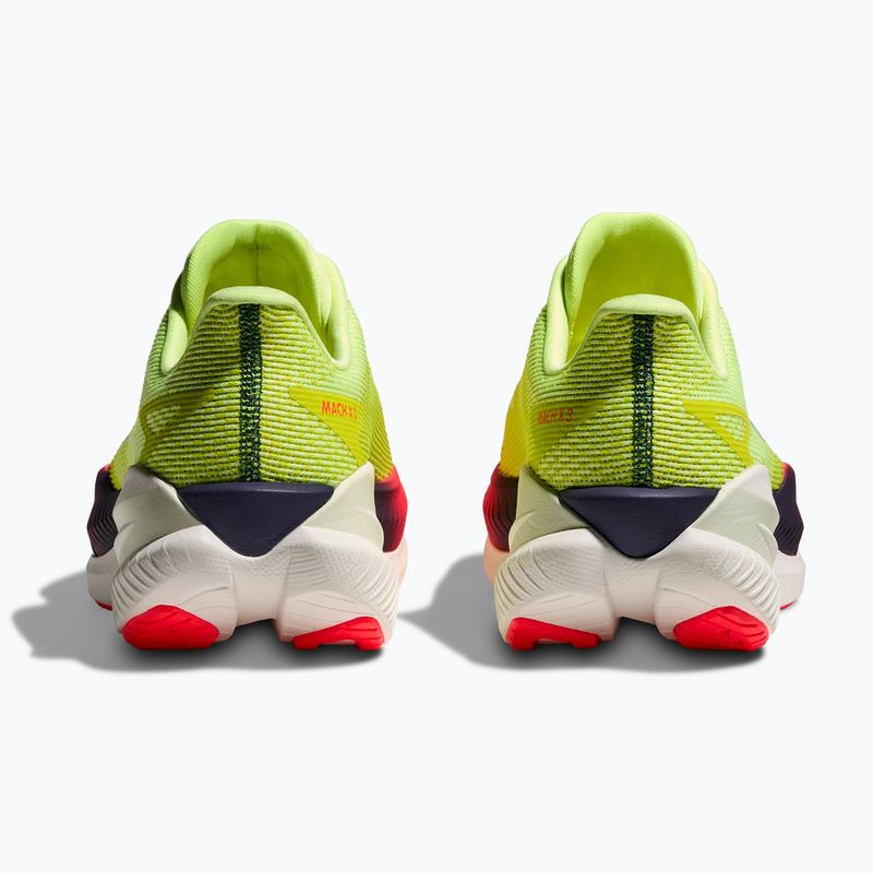 Pánske bežecké topánky Hoka Mach X 3 neon yuzu/squid ink 6