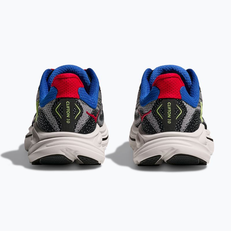 Detské bežecké topánky HOKA Clifton 10 foggy grey/black 6