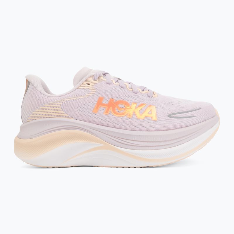 Dámske bežecké topánky Hoka Skyward X 2 lilac cream/tangerine glow 2
