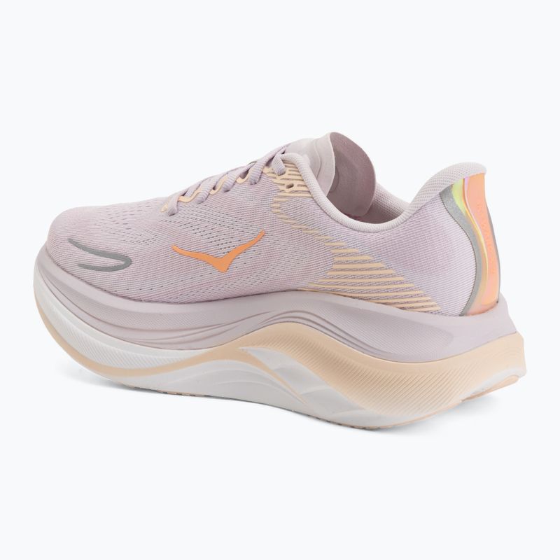 Dámske bežecké topánky Hoka Skyward X 2 lilac cream/tangerine glow 3