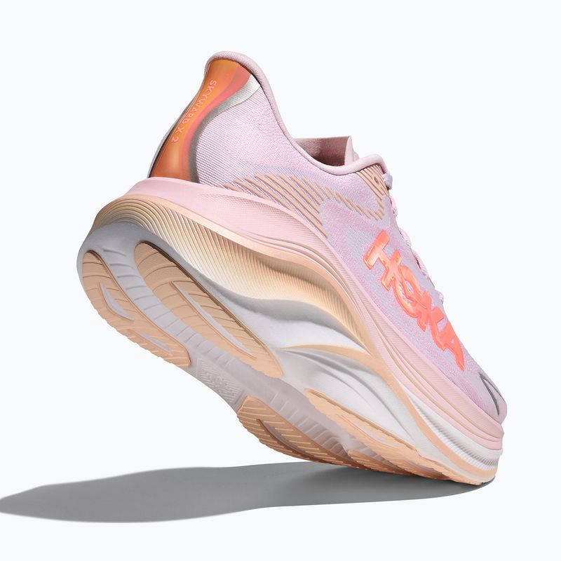 Dámske  bežecké topánky Hoka Skyward X 2 lilac cream/tangerine glow 5