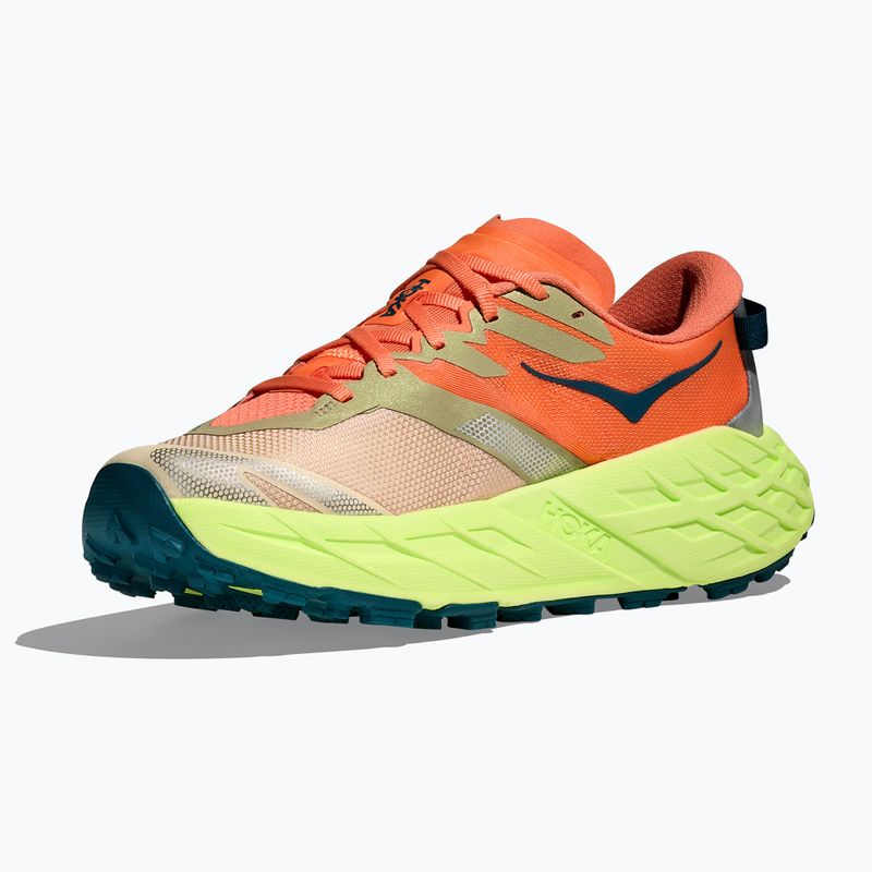 Dámske bežecké topánky HOKA Speedgoat 7 persimmon/neon yuzu 9
