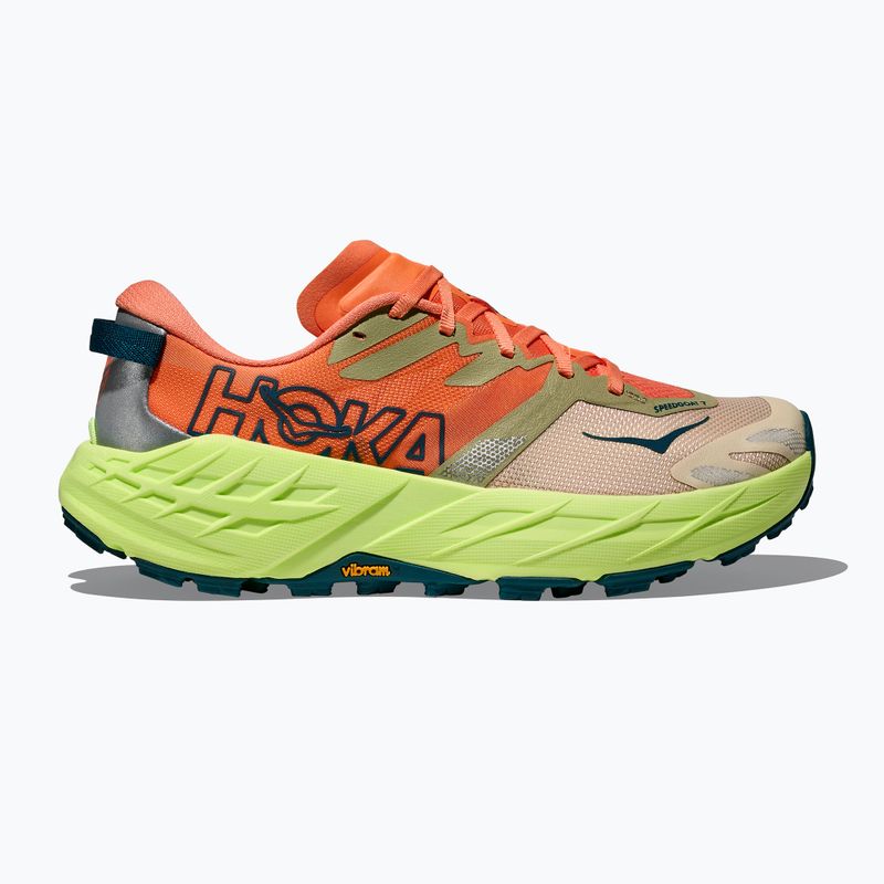 Dámske bežecké topánky HOKA Speedgoat 7 persimmon/neon yuzu 10