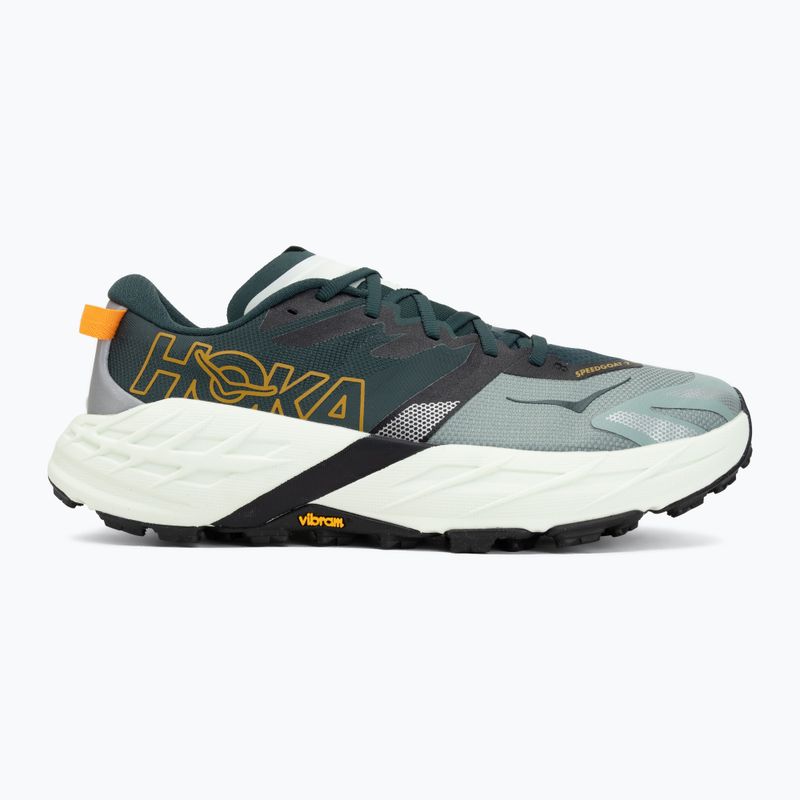 Pánska bežecká obuv HOKA Speedgoat 7 Wide bay leaf/sea glass 2