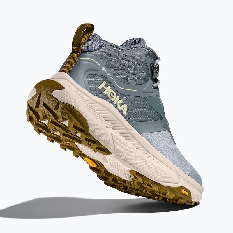 Pánske trekingové topánky HOKA Transport Hike GTX slate blue/stucco 5