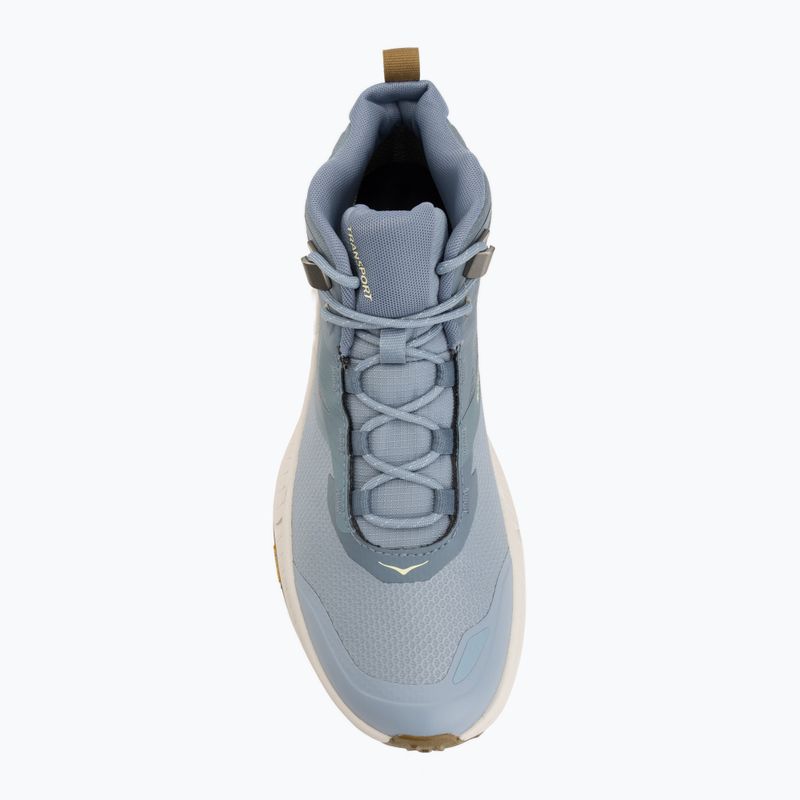 Pánske trekingové topánky HOKA Transport Hike GTX slate blue/stucco 5