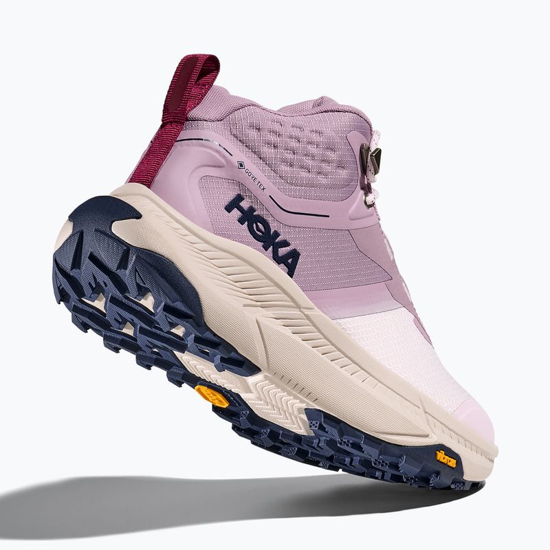 Dámske trekingové topánky HOKA Transport Hike GTX fragrant lilac/lilac cream 5