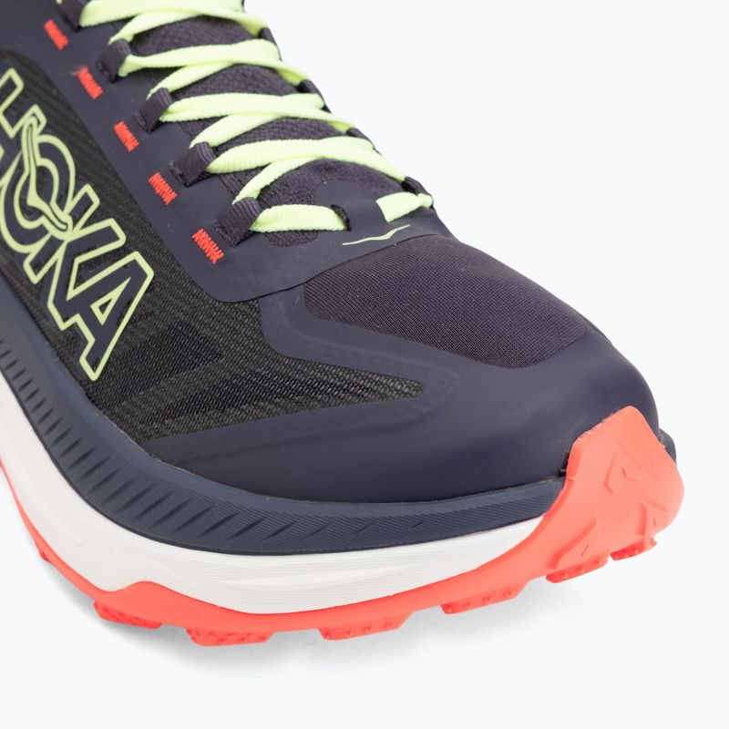 Pánske bežecké topánky HOKA Tecton X 3 squid ink/neon lame 7