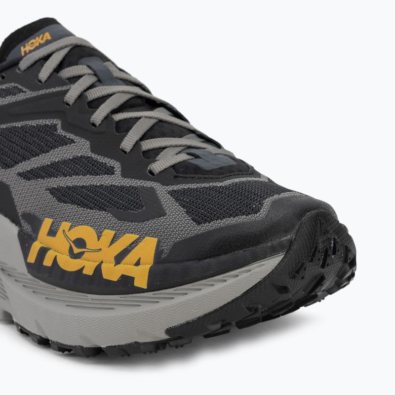 Pánske bežecké topánky Hoka Mafate X black/cement 7