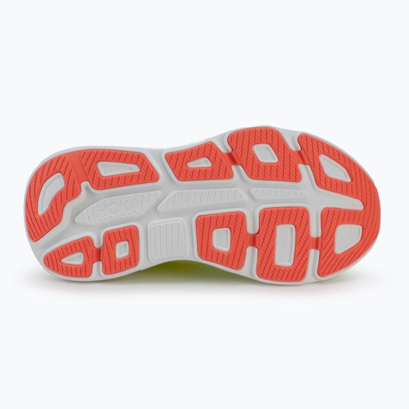 Dámske bežecké topánky HOKA Bondi 9 neon yuzu/sunlight 4