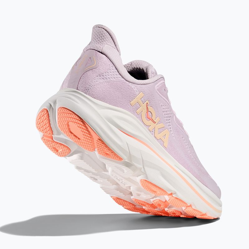 Dámske bežecké topánky HOKA Clifton 10 lilac cream/tangerine glow 5