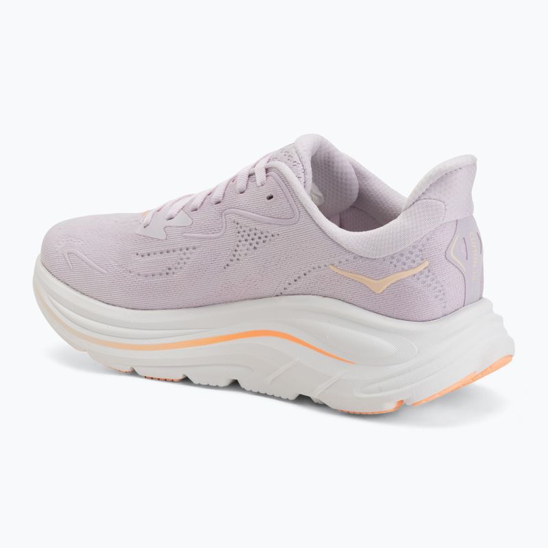 Dámske bežecké topánky HOKA Clifton 10 lilac cream/tangerine glow 3