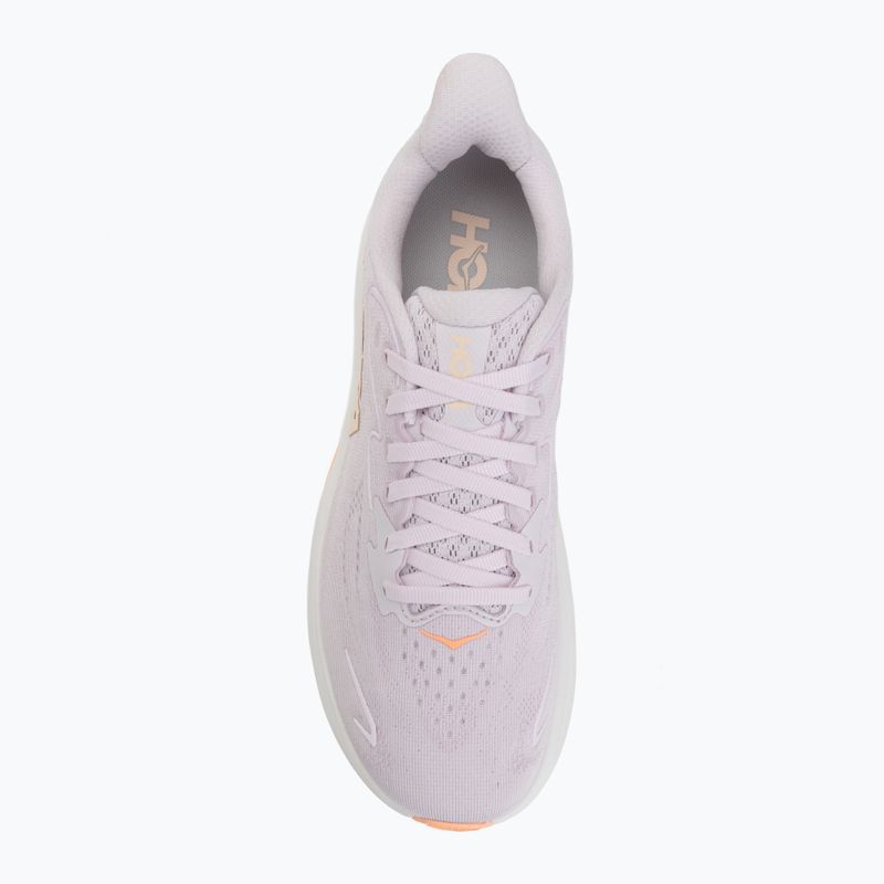 Dámske bežecké topánky HOKA Clifton 10 lilac cream/tangerine glow 5