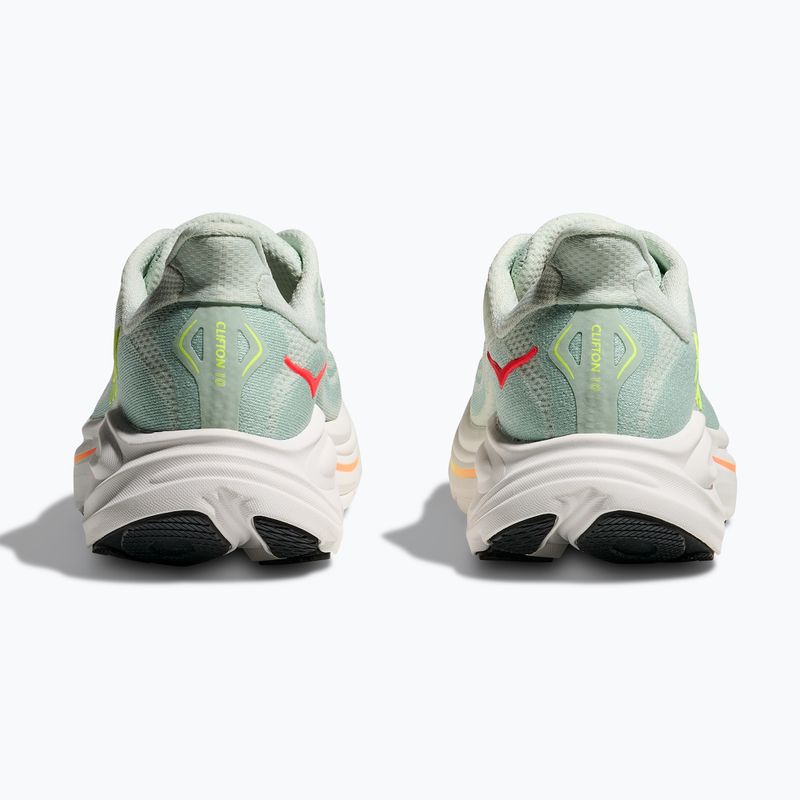 Dámske bežecké topánky HOKA Clifton 10 sea glass/neon flame 6