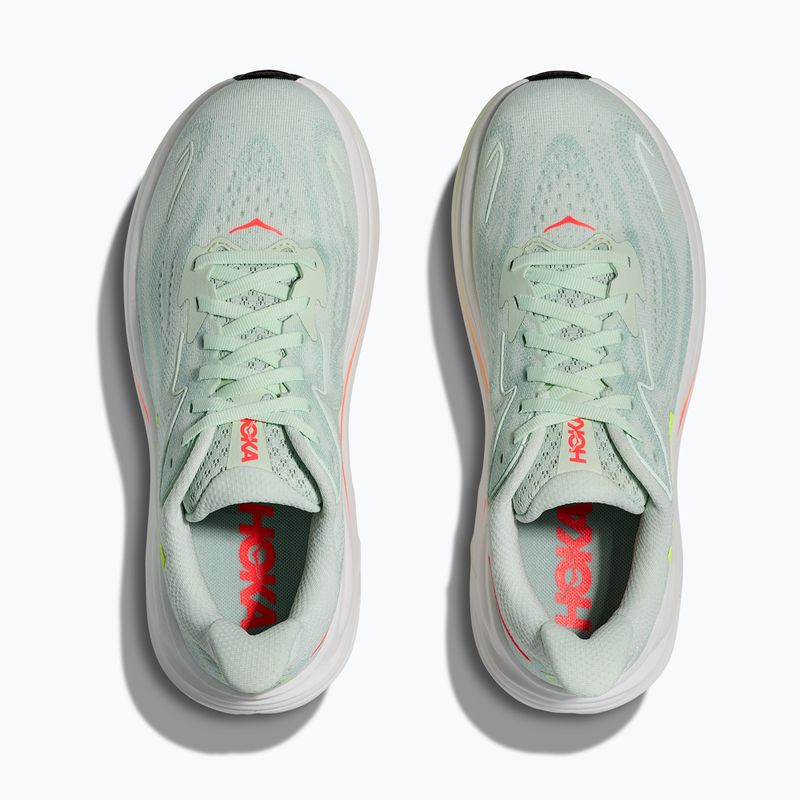 Dámske bežecké topánky HOKA Clifton 10 sea glass/neon flame 7