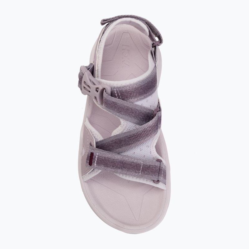 Dámske sandále HOKA Infini Hike TC fragrant lilac/lilac cream 5